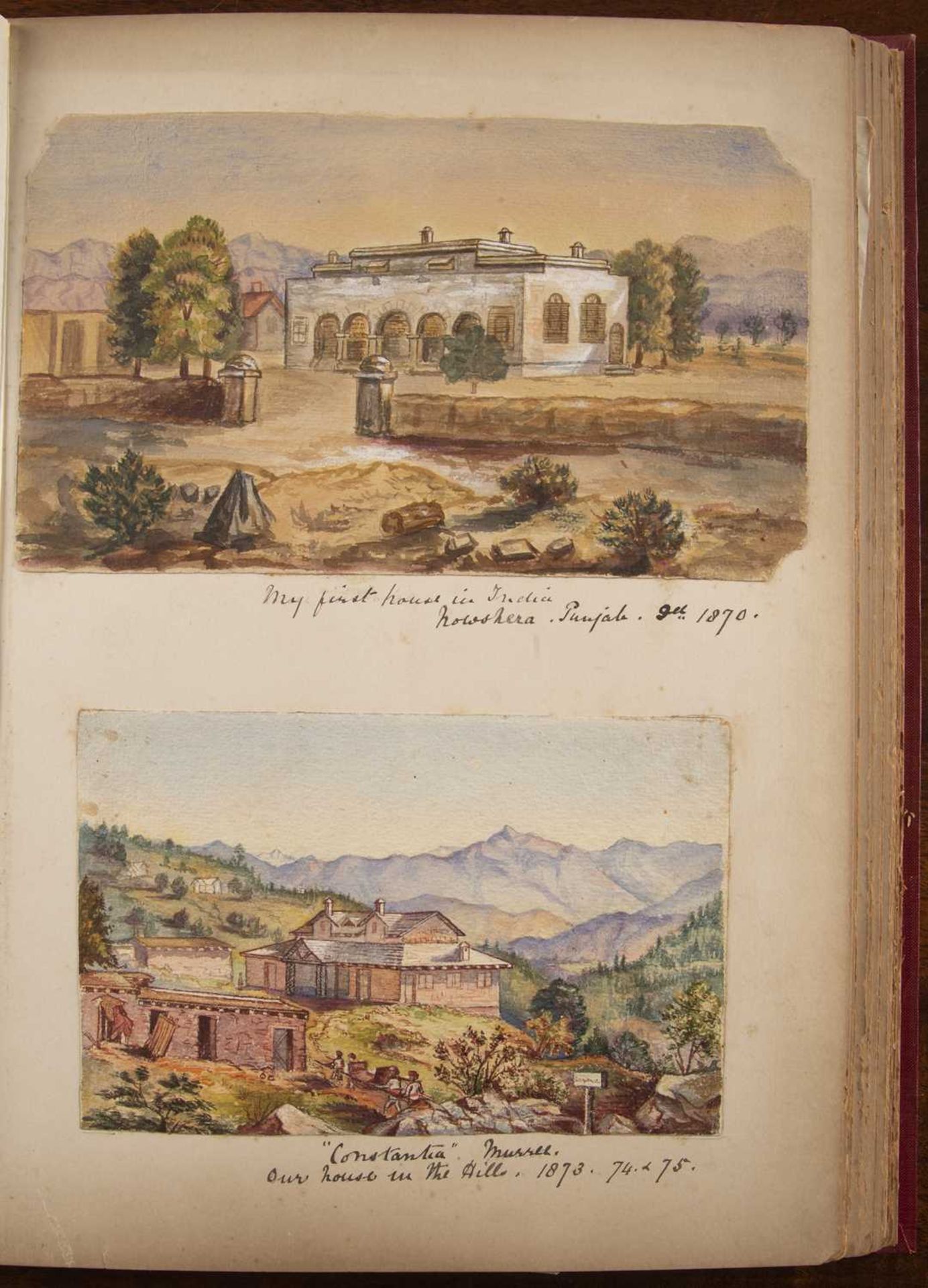 Harriet Gough (19th Century English School, Militaria Interest) compiled sketchbook of original - Image 4 of 27
