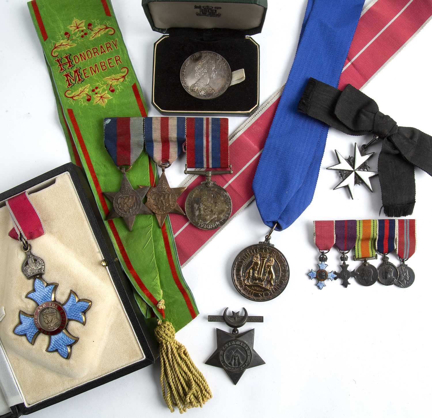 A Group of medals relating to Lionel Brett, 4th Viscount Esher to include a Commander of the Order