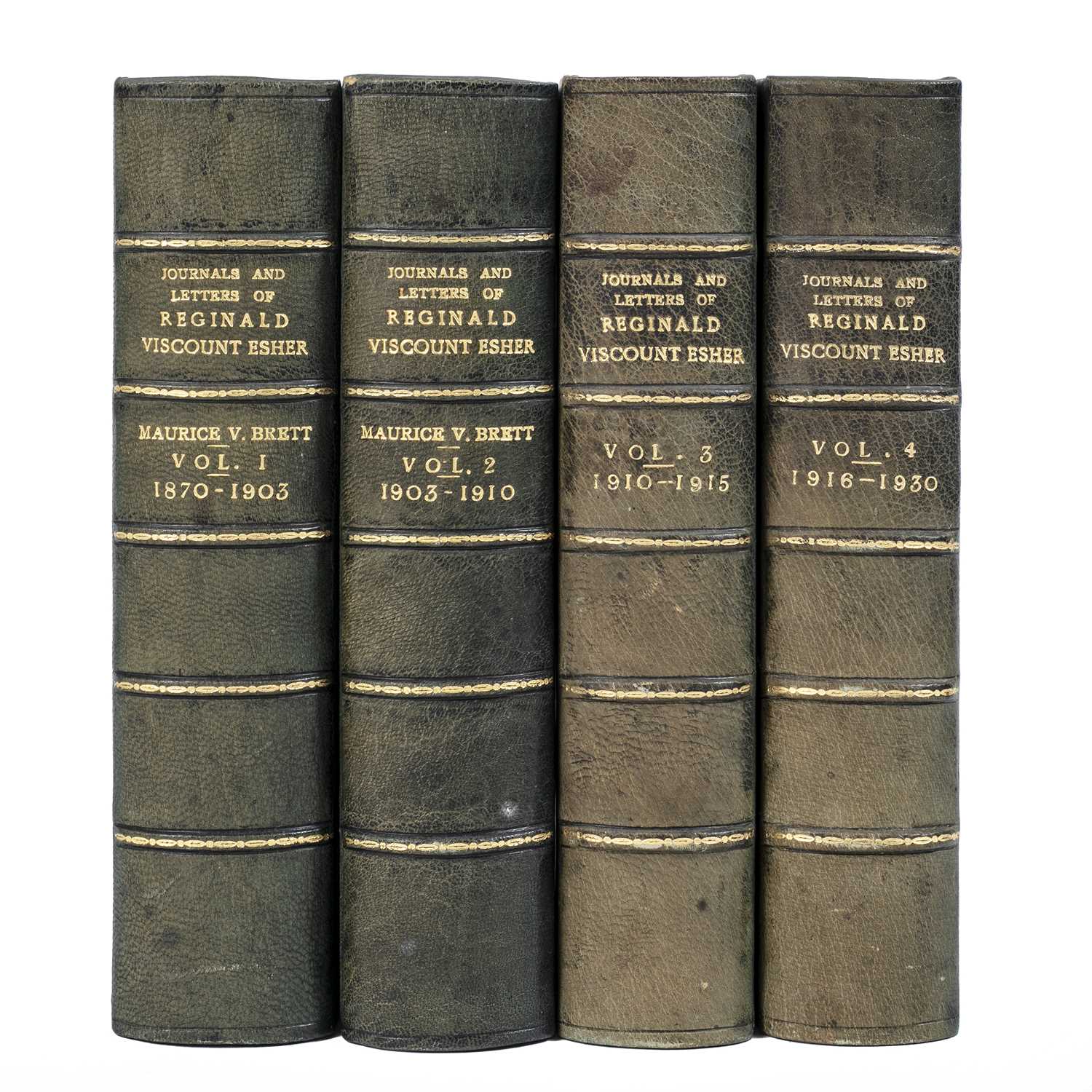 Brett, (Maurice V), Ed. Journals and Letters of Reginald Viscount Esher, 4 vols, 1870-1930. Ivor