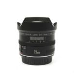 A Canon EF 15mm f/2.8 Fisheye LensGood no scratches. No box