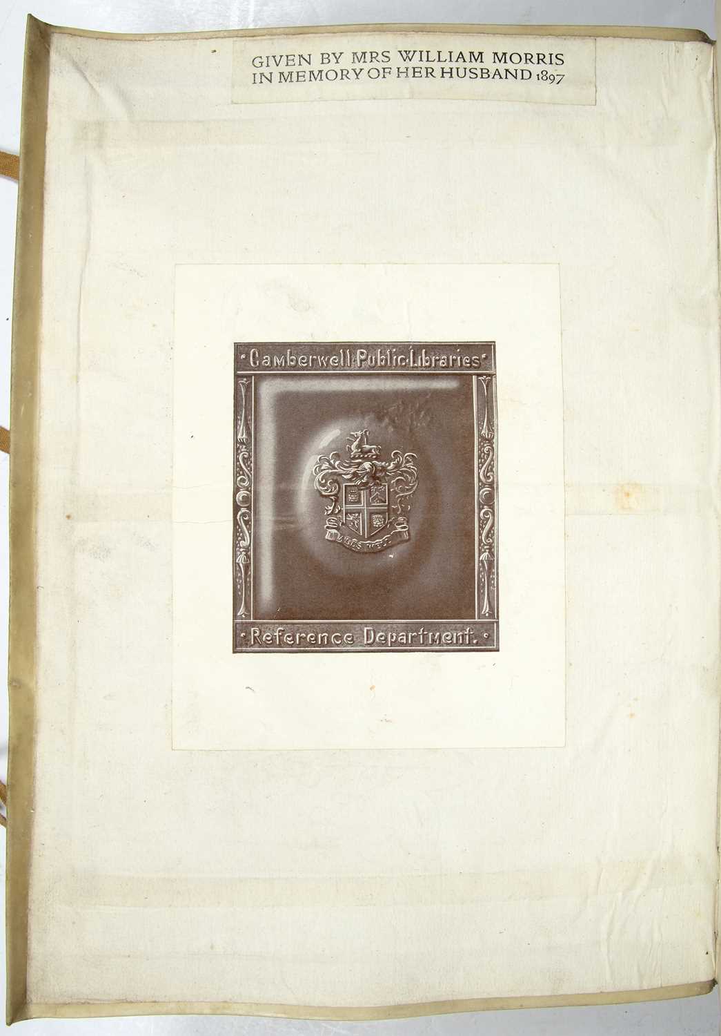 Kelmscott Press. 'The History of Godefrey of Boloyne and of the Conquest of Jerusalem'. William - Image 2 of 3