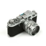 A 1956 Leica IIf Rangefinder camera, Serial No. 808569; together with a Summarit f=5cm f/1.5 Nr