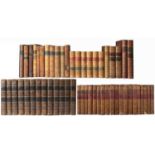 A collection of approximately fifty Antiquarian bindings, part sets, Histories etc, all for