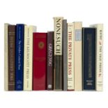 Private Press: A collection of twelve titles including Petersen, W.S, The Kelmscott Press, Greygnog,