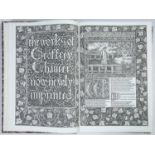Basilisk Press. The Works of Geoffrey Chaucer with companion volume to the Kelmscott Chaucer, with