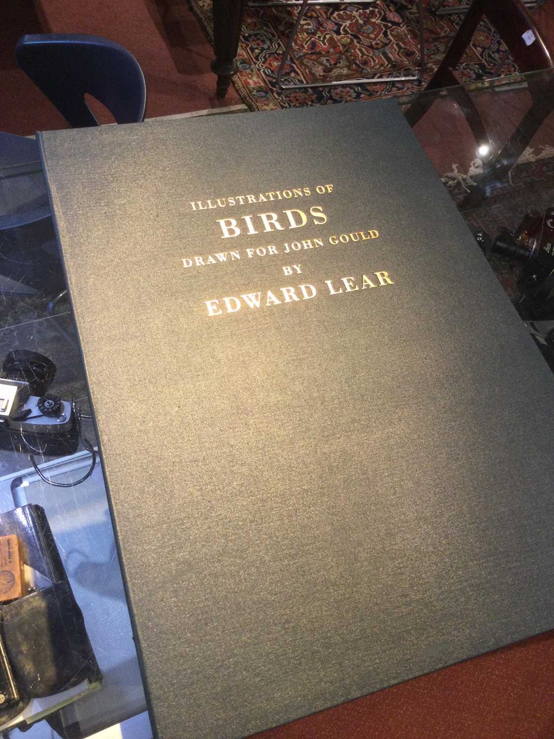 Folio Society. 'Illustrations of Birds Drawn by John Gould by Edward Lear'. Collected and introduced - Image 4 of 13