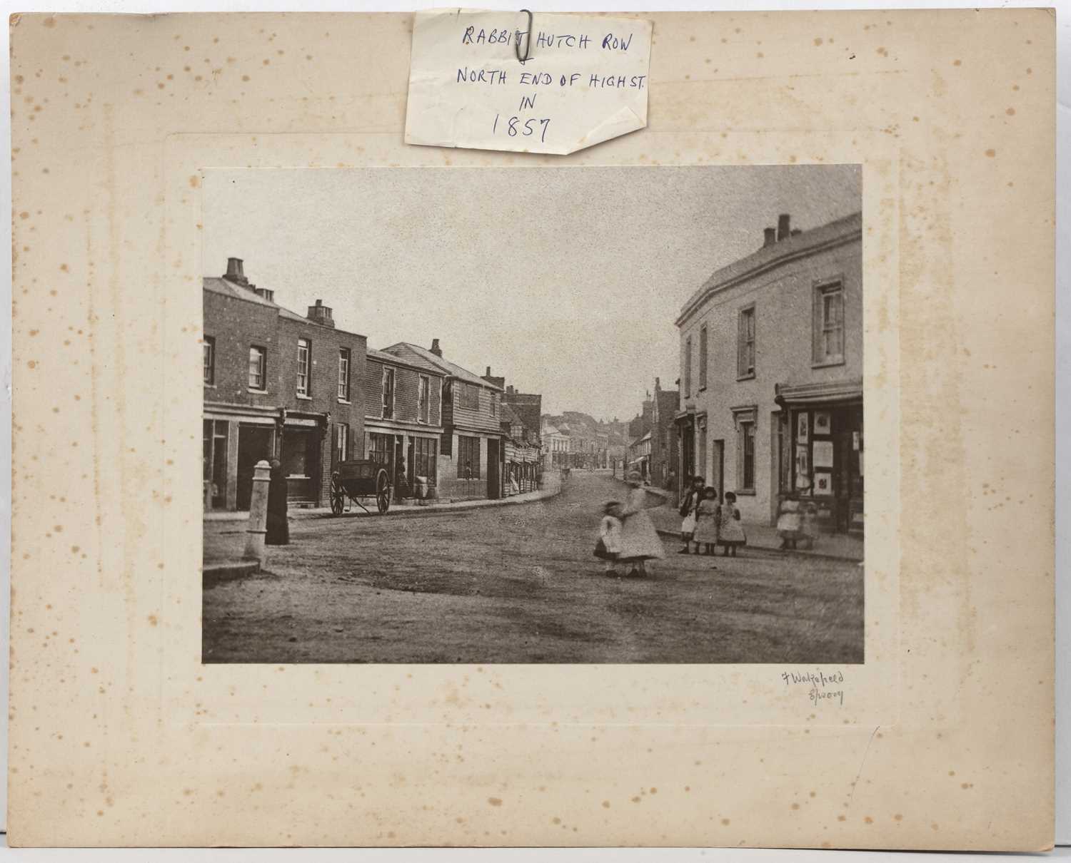 A late 19th century photograph of Cornmarket Street including The Clarendon Hotel, 20cm x 15cm, - Image 8 of 9