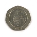 Elizabeth II experimental 20 pence coin 1981, by The Royal MintIn good condition, with very minor
