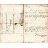 Office of Ordnance 12th January 1727 A 'Hulking' Order for H.M.S. Southampton , with instructions,