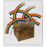Patrick Hughes (b.1939) Registered Rainbows, 1980 artist's proof, signed, titled, and dated in