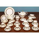 A Royal Doulton ‘Harlow’ part dinner, tea and coffee service