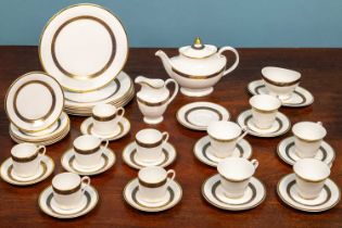 A Royal Doulton ‘Harlow’ part dinner, tea and coffee service