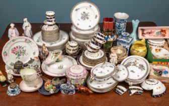 A collection of various ceramics and further bijouterie