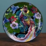 A Ronald Dean for Thomas Forrester 1920's majolica charger