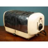 A 1960s Dualit six-slice toaster