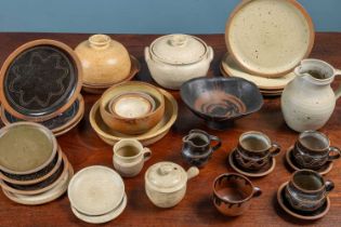 A collection of Winchcombe Studio pottery