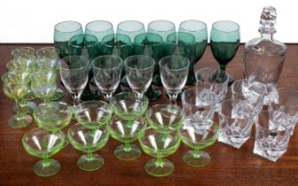 A collection of glasses