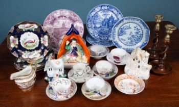 A group of miscellaneous ceramics