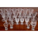 A collection of wine glasses