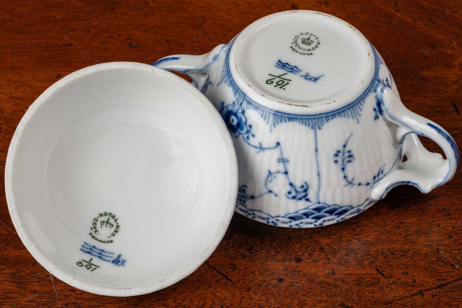 A 1960s Royal Copenhagen tea service - Image 8 of 11