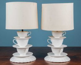 A pair of Laura Ashley lamps