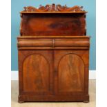 A Victorian mahogany chiffonier