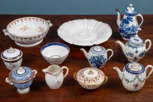 A collection of English porcelain