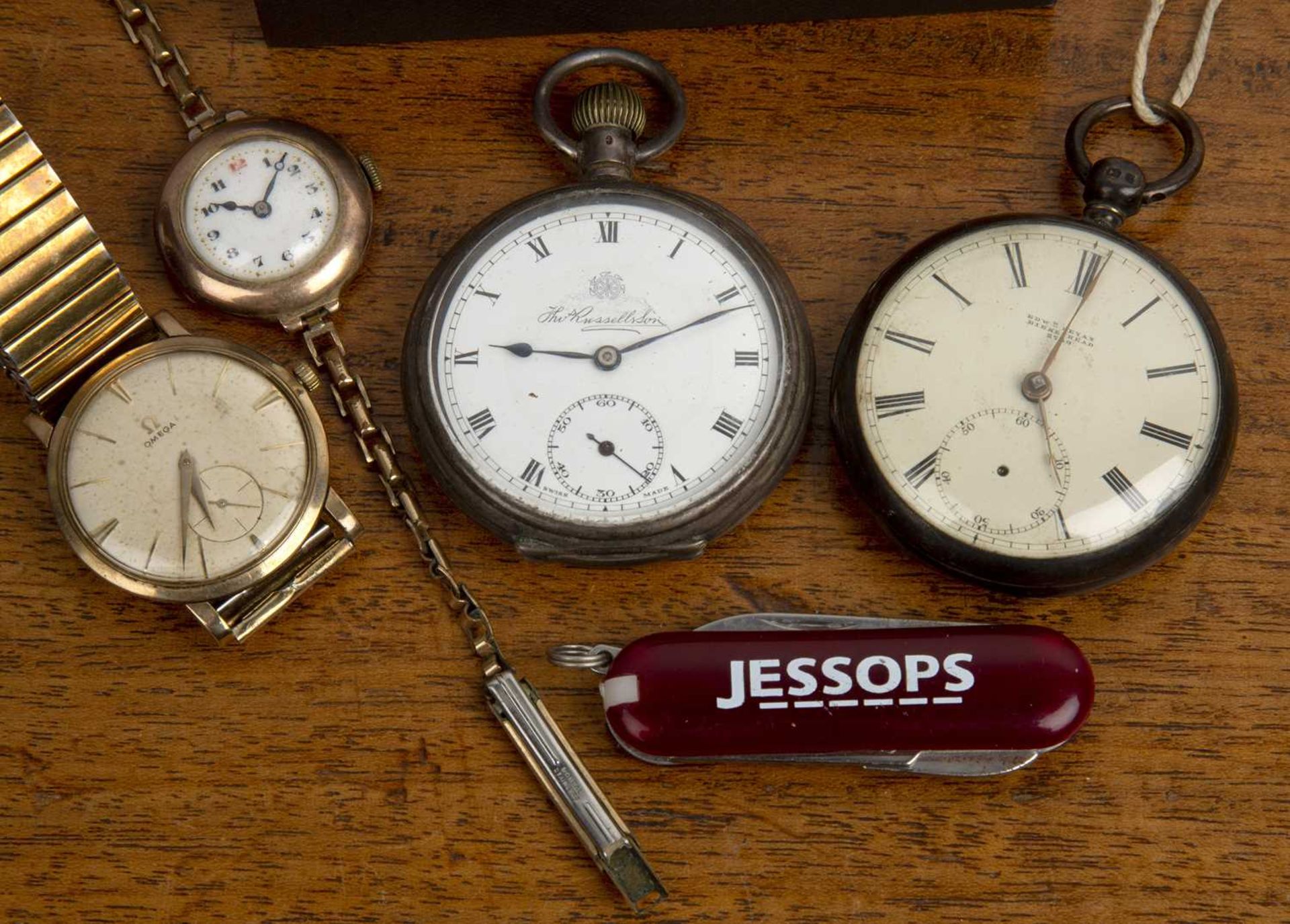 Collection of watches Comprising of: an Omega gentleman's wrist watch, the metal dial with a - Bild 2 aus 3