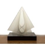 Frederick George Hughes (1924-2004) 'Sphinx' 1968, perspex and nylon sculpture, 35cm high Exhibited: