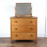 Gordon Russell (1892-1980) Oak 'Coxwell' chest of drawers, design number 836, 91cm wide x 87cm