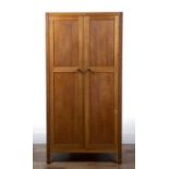 Gordon Russell (1892-1980) oak, 'Coxwell' wardrobe, design 841, circa 1925, unmarked, 91cm wide x