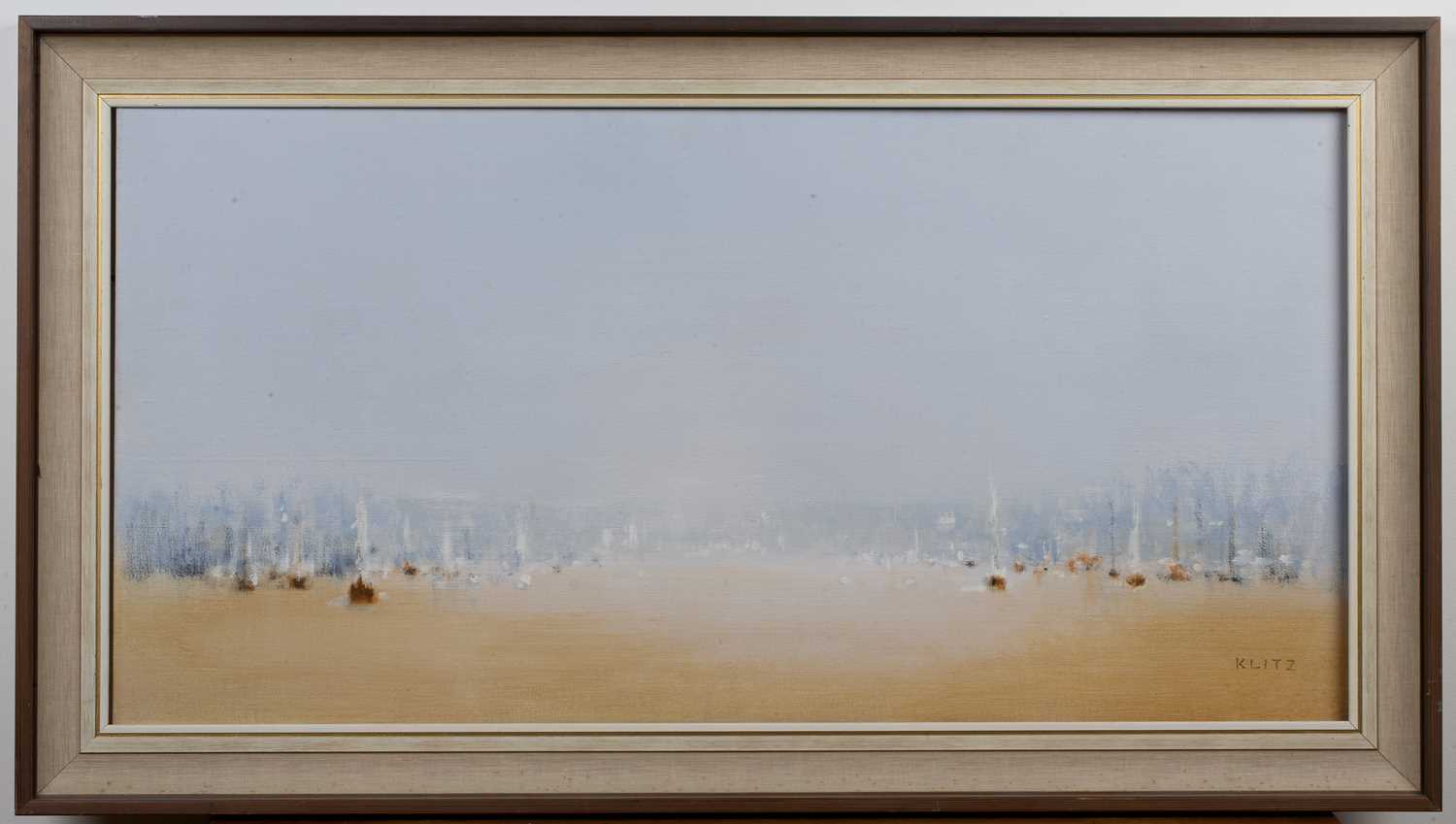 Anthony Robert Klitz (1917-2000) 'Yachting, Isle of Wight', oil on canvas, signed lower right, dated - Image 2 of 3