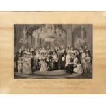 A late Victorian photographic print, of the Royal Family of Great Britain 1897, with titled mount,