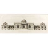 George Richardson (engraver and publisher) 'West Elevation of Gosford House in East Lothian, One