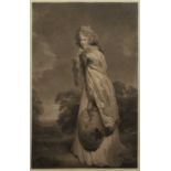 Francesco Bartolozzi after Sir Thomas Lawrence 'Miss Elizabeth Farren, Countess of Derby', stipple