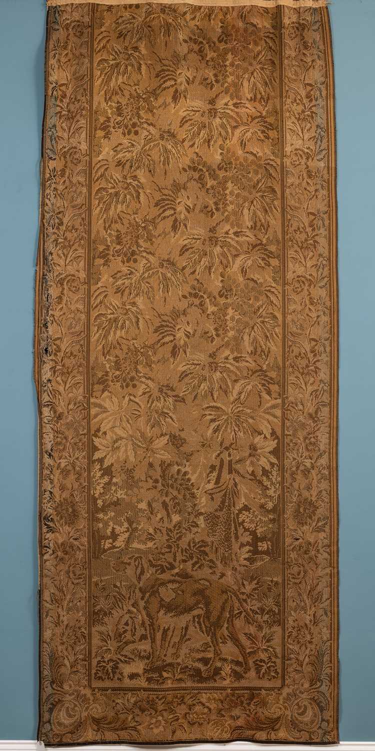 A set of five tapestry style panels - Image 3 of 12