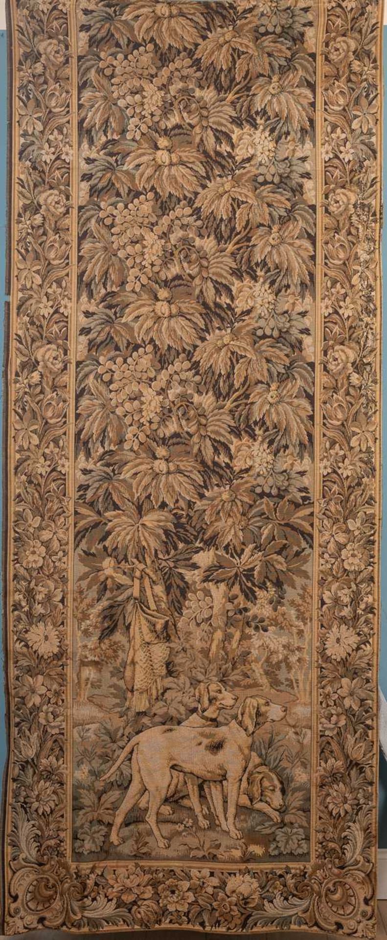 A set of five tapestry style panels - Image 6 of 12