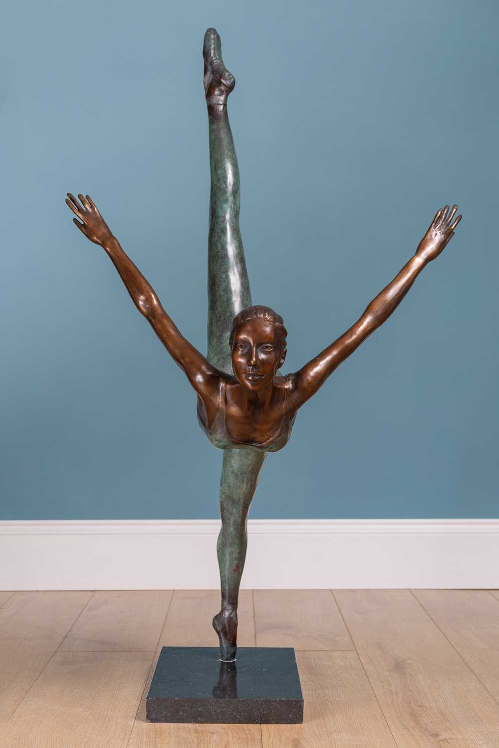 Jonathan Wylder (British, b.1957-), Dancer at barre - Image 2 of 6