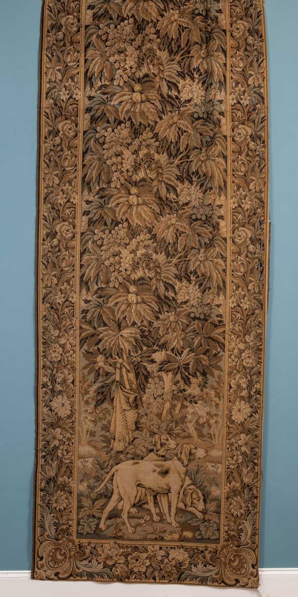 A set of five tapestry style panels - Image 2 of 12