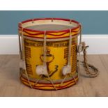A Gordon Highlanders regimental drum