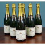 Six bottles of La Grande Marque Saumur Brut