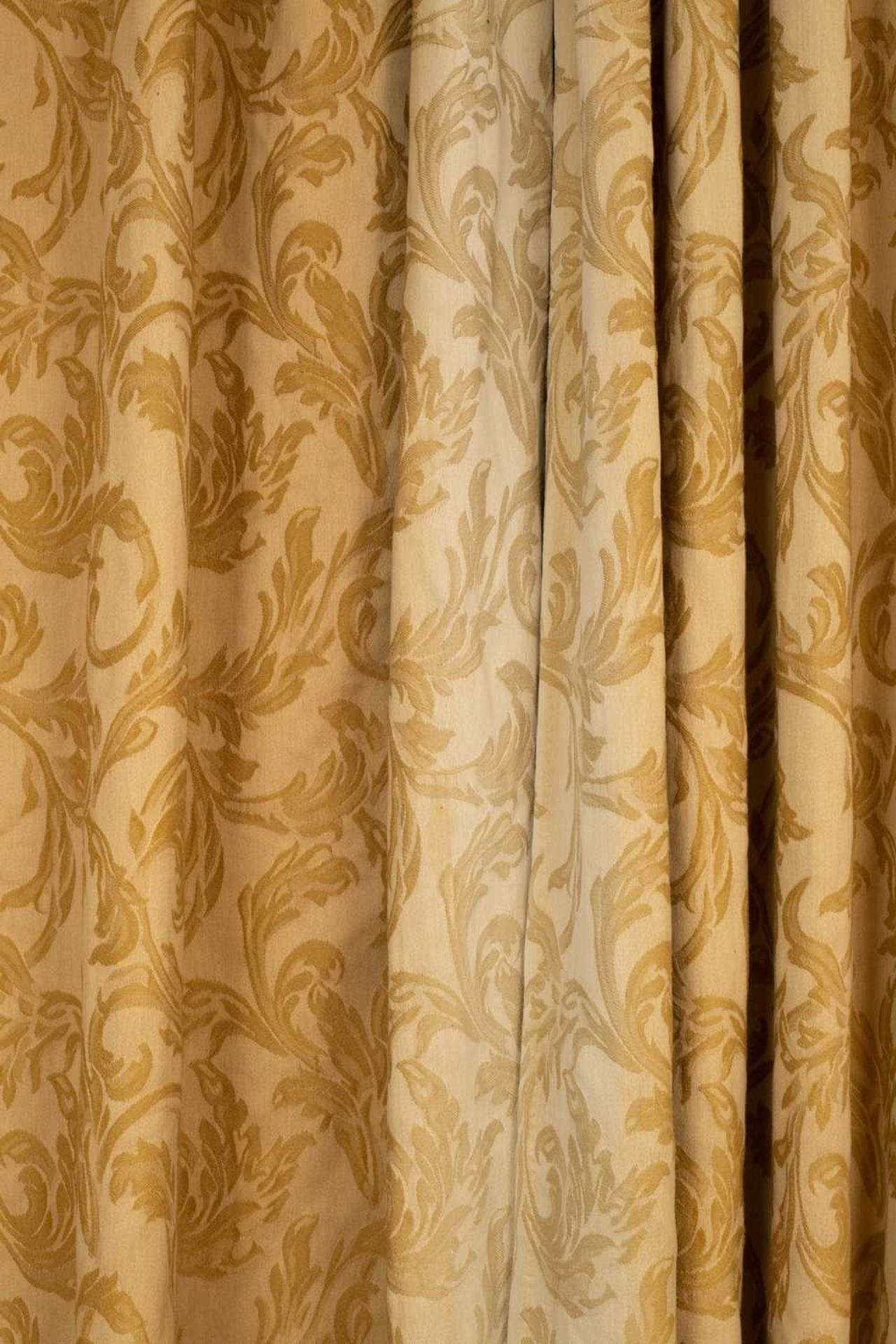 Two pairs of interlined curtains - Image 4 of 7