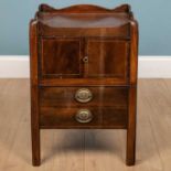 A 19th Century mahogany pot cupboard