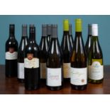 Seven bottles of 2016 Aurore Dezat Sancerre; together with five further bottles of wine