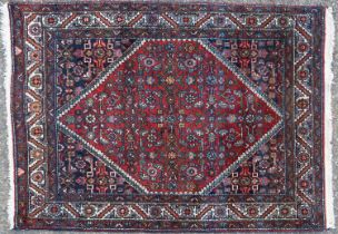 A modern Hamadan style rug