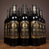 Twelve bottles of Castillo de Eneriz Reserva, Navarra 2016 Spanish red wine