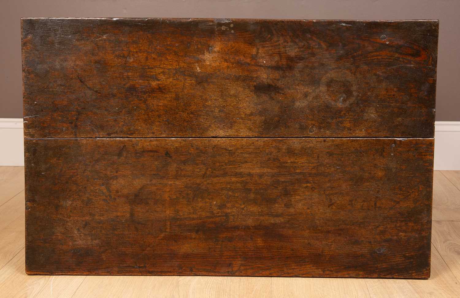 A 17th or 18th century oak centre table - Image 3 of 3