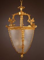 A French ormolu Empire style lantern