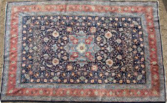 A modern Kashan carpet