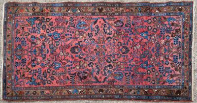 A 20th century Sarouk rug